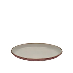 Tulu Porselen Oval Fırın Kabı 26cm – Reactıve 06 Pembe TL26OFKR06 - TULU PORSELEN