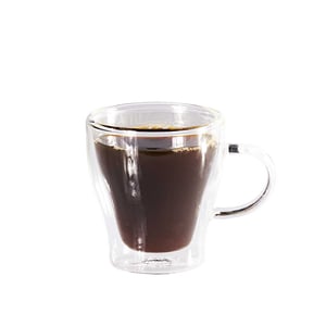 Groovy Çift Cidarlı Kulplu Espresso Bardak 80 ml GRV-334 - BİRADLI