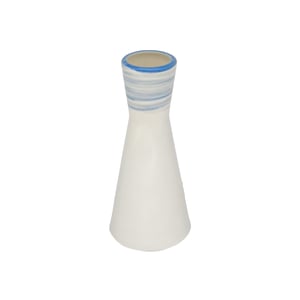 Tulu Porselen Elegance Vazo 15 Cm -Yanak Fırça 93 Mavi - TULU PORSELEN