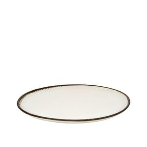 Zest Porcelain Plaza Oval Tabak 31X24Cm Chocoalte - ZEST PORCELAIN