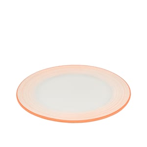 Zest Porcelain Anka Düz Tabak 25 Cm-Tokyo Turuncu - ZEST PORCELAIN