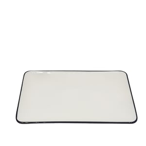 Tulu Porselen Tk Sunum Tabak 30X20cm - File 64 Siyah TK30KYF64 - TULU PORSELEN