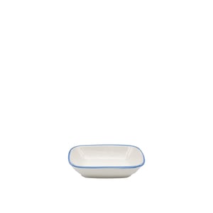 Tulu Porselen Klasik Kare Kayık 12 cm File 93 Mavi KL12KRF93 - TULU PORSELEN