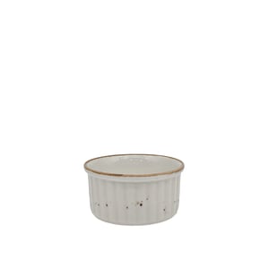 Zest Porcelain Sufle Kase 10Cm-Paris Krem - ZEST PORCELAIN