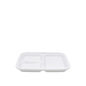 Arcoroc Beyaz Kahvaltı Tabak 3 bölmeli 27x18,5 cm - ARCOROC