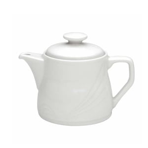 Porland Porselen 393646 Halley Beyaz Kapaklı Demlik 425 - PORLAND PORSELEN