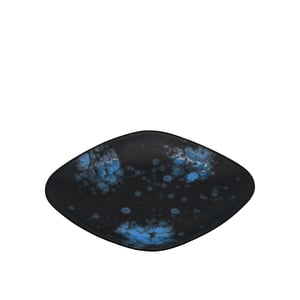 Tulu Porselen Mrt 19X15 cm Kayık Tabak-Oxi 93 Mavi MRT19KYOX93 - TULU PORSELEN