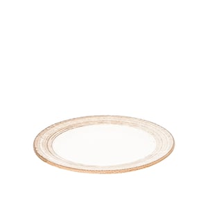 Tulu Porselen Anka Düz Tabak 23cm Yanak Fırça 48 Kahve ANK23DUYF48 - TULU PORSELEN