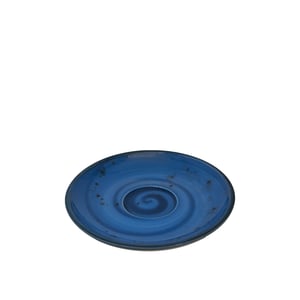 Tulu Porselen Luna Çay Fincan Tabağı-Reactive 93 Mavi LN01CTR93 - TULU PORSELEN