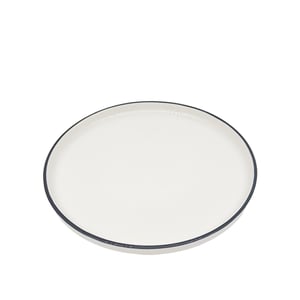 Zest Porcelain Step Tabak 27 Cm-Riva Siyah - ZEST PORCELAIN