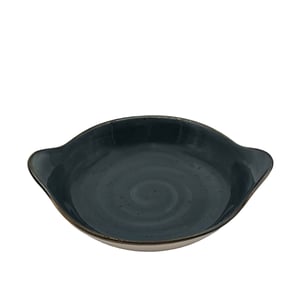 Zest Porcelain Yuvarlak Sahan Sunum 22Cm -Paris K.Mavi - ZEST PORCELAIN