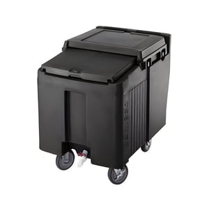 Cambro Buz Konteynırı Sürgülü Kapak 57Kg. Siyah - CAMBRO