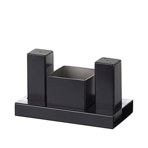 3'LÜ KARE TUZLUK-ŞEKERLİK TAKIMI - BİRADLI 