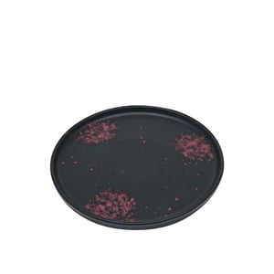 Zest Porcelain Step Tabak 27 Cm-Oxy Red - ZEST PORCELAIN