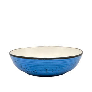 Tulu Porselen Tk Salata Kase 23 cm Reactive 93 Mavi TK23KSR93 - TULU PORSELEN