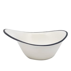 Tulu Porselen Stil Kase 20 cm File 64 Siyah STL20KSF64 - TULU PORSELEN