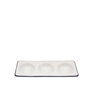 Zest Porcelain Dr Meyve Tabağı 30 Cm-Riva Siyah - ZEST PORCELAIN