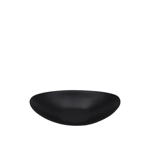 Tulu Porselen Tk Gondol Kase 25 cm Saten 64 Siyah TK25GKSST64 - TULU PORSELEN