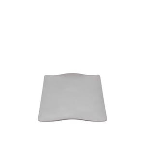 Atlasform Melamin Beyaz Mat 25*25 cm Kare Sunum Tabak - ATLASFORM