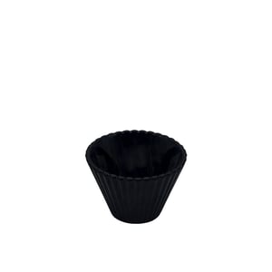 Atlasform Melamin Siyah Elips Sunum 17 cm - ATLASFORM