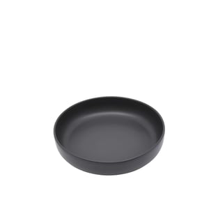 Tulu Porselen Step Çukur Tabak 20 cm Saten Siyah STP20CKST64 - TULU PORSELEN