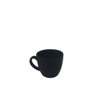 Tulu Porselen Luna Kahve Fincanı – Saten 64 Siyah LN01KFST64 - TULU PORSELEN
