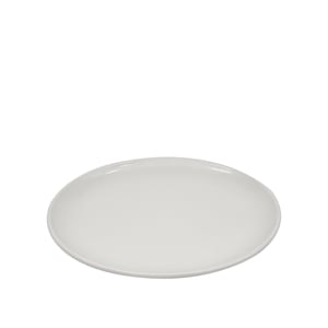 Tulu Porselen Plaza Oval Tabak 31X24cm - Saten Beyaz PLZ31X24OVST01 - TULU PORSELEN