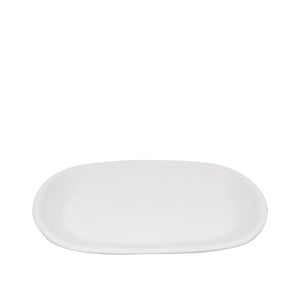 Tulu Porselen Klasik Kayık 29cm X 17cm Saten Beyaz KL29KYST01 - TULU PORSELEN