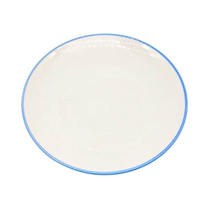 Tulu Porselen Elegance Düz Tabak 27cm File 93 Mavi ELG27DUF93 - TULU PORSELEN