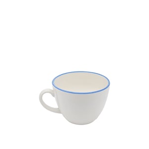 Tulu Porselen Luna Çay Fincanı - File 93 Mavi LN01CFF93 - TULU PORSELEN
