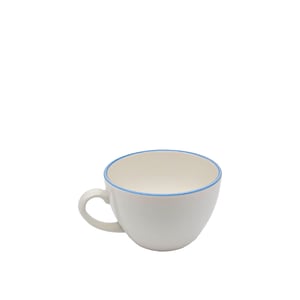 Tulu Porselen Luna Latte Fincanı - File 93 Mavi LN01LFF93 - TULU PORSELEN