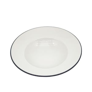 Zest Porcelain Makarna Tabağı 27Cm -Riva Siyah - ZEST PORCELAIN