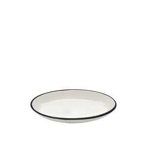 Tulu Porselen Oval Fırın Kabı 19cm - File 64 Siyah TL19OFKF64 - TULU PORSELEN