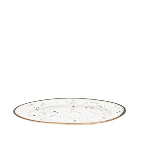Zest Porcelain Anka Kayık Tabak 25Cm -Paris Krem - ZEST PORCELAIN