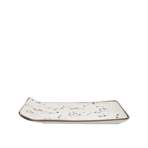 Tulu Porselen Kıvrık Kayık 21,5X12cm - Reactıve 46 Krem KV12KYR46 - TULU PORSELEN