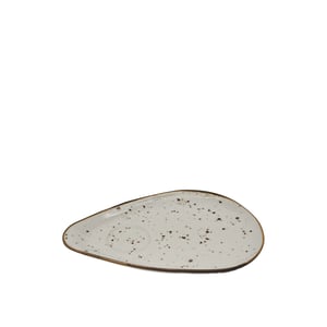 Tulu Porselen Oval İkramlık 25cm - Reactıve 46 Krem OV25ISR46 - TULU PORSELEN