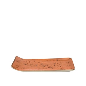 Tulu Porselen Kıvrık Kayık 21,5X9cm - Reactıve 44 Turuncu KV09KYR44 - TULU PORSELEN