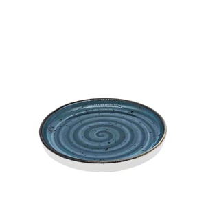 Zest Porcelain Step Tabak 17,5Cm -Paris K.Mavi - ZEST PORCELAIN