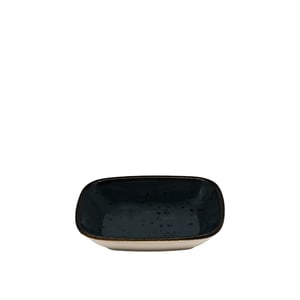 Tulu Porselen Klasik Kare Kayık 12cm Reactive 96 Mavi KL12KRR96 - TULU PORSELEN