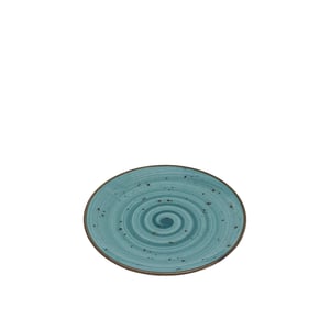 Zest Porcelain Elegance Düz Tabak 19Cm -Paris Turkuaz - ZEST PORCELAIN