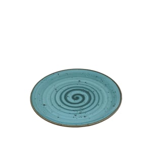 Tulu Porselen Elegance Düz Tabak 27cm Reactıve 72 Turkuaz ELG27DUR72 - TULU PORSELEN