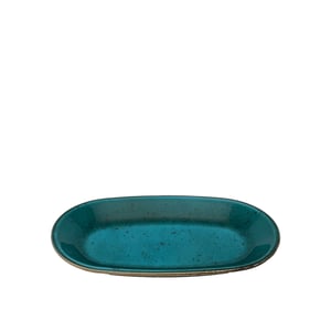 Tulu Porselen Klasik Kayık 29cm X 17cm Reactive 72 Turkuaz KL29KYR72 - TULU PORSELEN