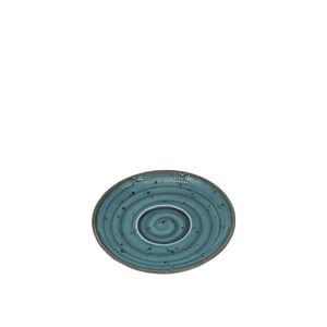 Tulu Porselen Luna Latte Fincan Tabağı - Reactıve 72 Turkuaz LN01LTR72 - TULU PORSELEN