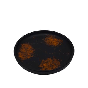 Tulu Porselen Step Tabak 17,5cm Oxi 44 Turuncu STP17TBOX44 - TULU PORSELEN