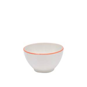 Tulu Porselen Hızlı Kase 10cm - Yanak Fırça 44 Turuncu HZ10KSYF44 - TULU PORSELEN