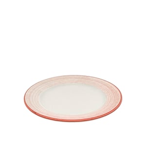 Zest Porcelain Anka Düz Tabak 21Cm -Tokyo Kırmızı - ZEST PORCELAIN