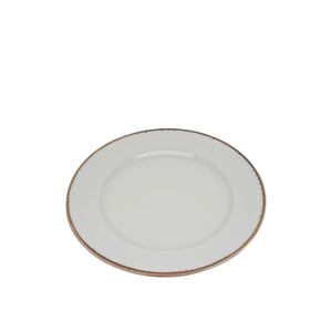 Tulu Porselen Anka Düz Tabak 27 cm - Chocolate - TULU PORSELEN