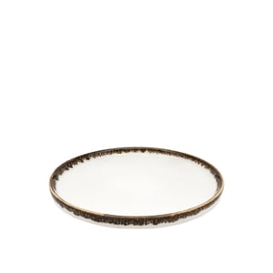 Zest Porcelain Step Tabak 23,5cm Chocolate STP24TBCT47 - ZEST PORCELAIN