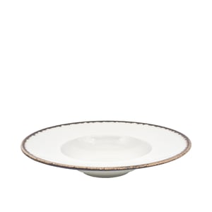 Zest Porcelain Risotto Tabağı 26cm - Chocolate SNM26RTCT47 - ZEST PORCELAIN