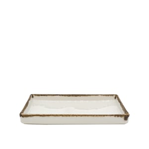 Tulu Porselen Pera 19X12X2 cm Kayık - Chocolate PRA19KYCT47 - TULU PORSELEN